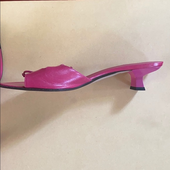 Mage in Italy leather mules. - Picture 3 of 4